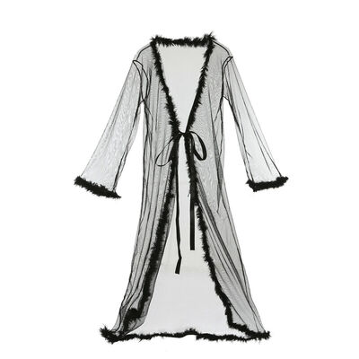 

Sexy Womens Mesh Lingerie Sleepwear Robe Babydoll G-string Underwear Nightdress
