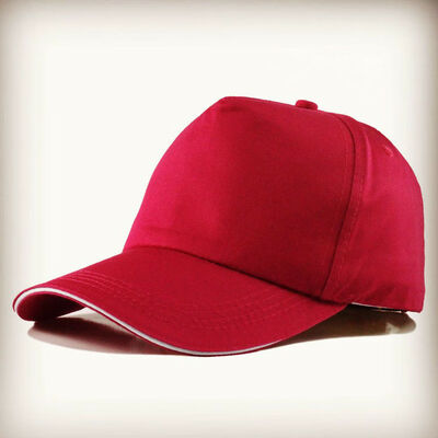 

Men Women New Plain Solid Color Baseball Cap Curved Visor Hat Adjustable Size