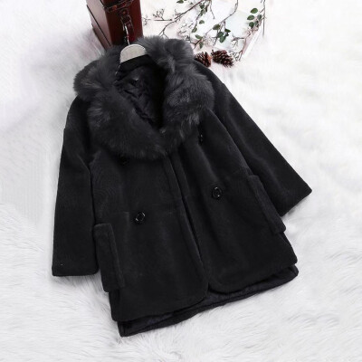

Tailored New Womens Exquisite Faux Fur Coat Soft Fleece Thick Jacket Plus Size Coat