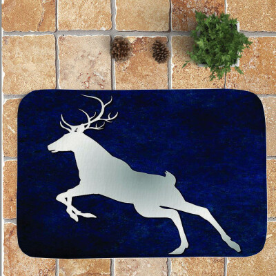 

Gobestart Merry Christmas Welcome Doormats Indoor Home Carpets Decor 40x60CM