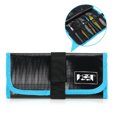 

Fishing Lures Bag Jigging Bag Water Resistant PVC Bag Fishing Baits Tools Accessories Storage Organizer Bag