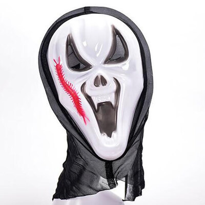 

FUNNYBUNNY Horror Grim Reaper Mask Halloween Screaming Ghost Festival Ghost Face Party Mask Masquerade Masks