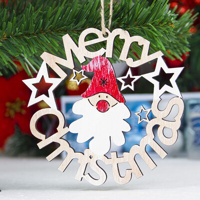 

Tailored DIY Wooden Pendant Ornaments for Christmas Tree&Party Decorations