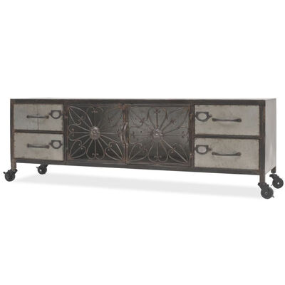 

TV Cabinet 472"x118"x157" Silver