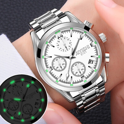 

Mens Watch Mens Watch Student Korean Edition Simple Casual Trends Atmosphere Personality Fashion Luminous Waterproof Sports