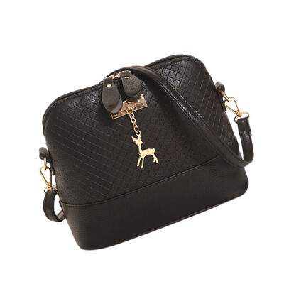 

Women Messenger Bag Fashion Mini Bag With Deer Toy Shell Shape Bag Summer Women Shoulder Bag