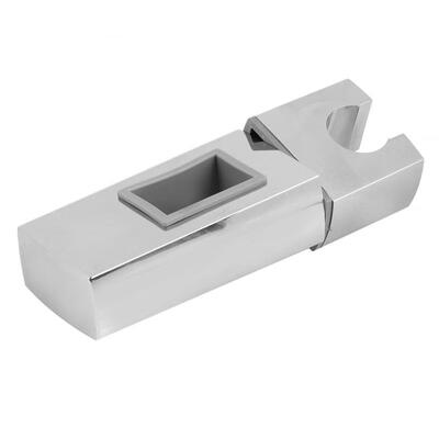 

Greensen Replacement ABS Silver Shower Head Holder Base Bracket Shower Rail Head Home Bathroom Accessory