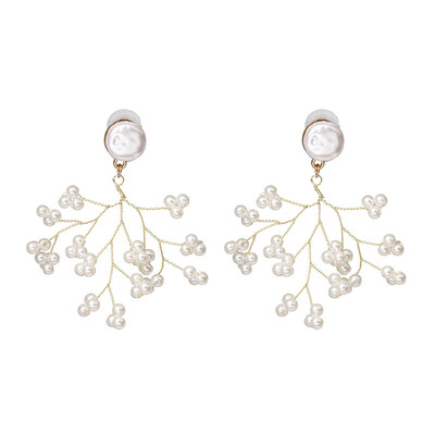 

ZA Fashion Resin Flower Long Earrings 2019 New Designs Bohemia Handmade Petal Dangle Earrings For Women Gift