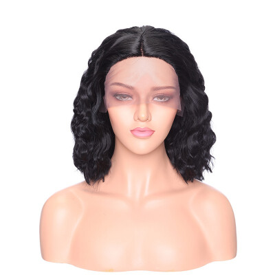 

Lace Front Hair Wigs Glueless Natural Wave Curly Straight Synthetic Heat Resistant Fiber Hair Wig For Women