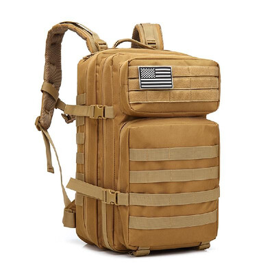

45L Military Tactical Backpack Army Assault Pack Molle Bug Out Bag Outdoor Camping Climbing Hiking Hunting