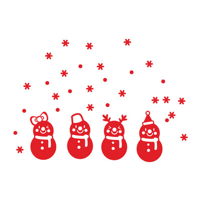 

Tailored Christmas Snow Ball Removable Home Vinyl Window Wall Stickers Decal Decor