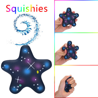 

YIWULAKawaii Star Scented Squishies Slow Rising Kids Toys Stress Relief Toy Hop Props