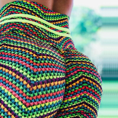 

Ebay Amazon Wish for cascading wool digital printing slim high waist sports yoga pants leggings Wool
