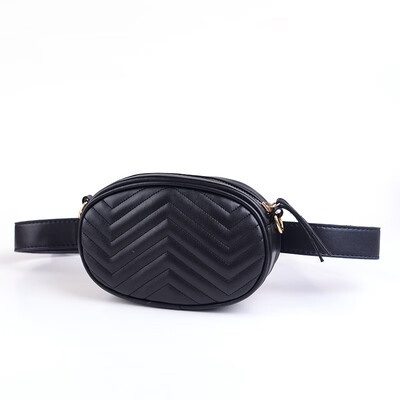 

Ladies bag 2018 new fashion personality mini round bag chest bag shoulder slung female pocket