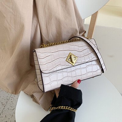 

Autumn&winter senior retro small bag women 2019 new tide Korean style chain Messenger bag temperament small square bag