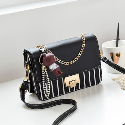 

2019 spring new casual womens bag fashion small square bag shoulder Messenger bag small bag wholesale