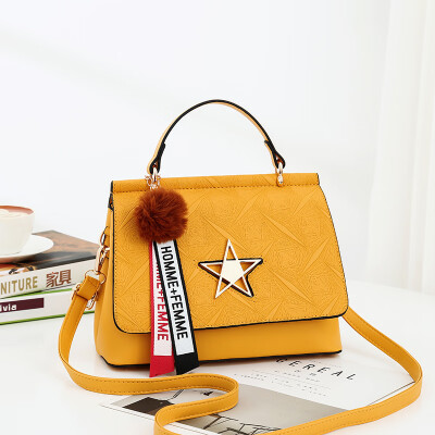 

2019 spring new single shoulder diagonal small bag Korean PU leather fashion handbags Messenger small square bag