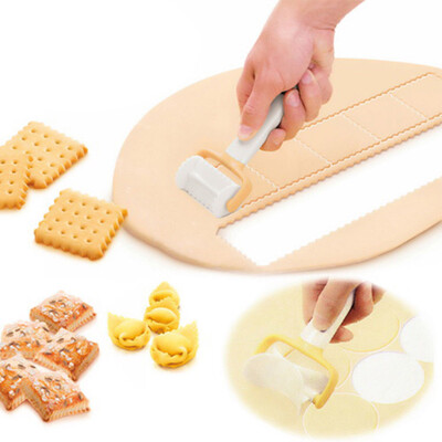 

JPGIF Rolling Cookie Cutters Dough Cutter Roller Slice Biscuit Cutting Blader