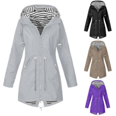 

Women Winter Hooded Coat Windproof Parka Jacket Trench Outwear Warm Clothes