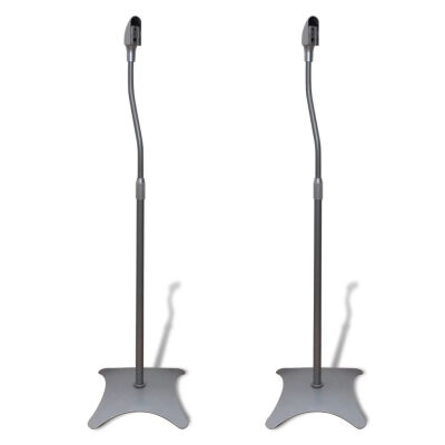 

Universal Speaker Stand Silver 2 pcs