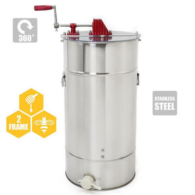 

Honey Extractor Bee Honey Extractor Manual Honeycomb Spinner Honey Harvest 2 Frame Stainless Steel Beekeeping Accessory