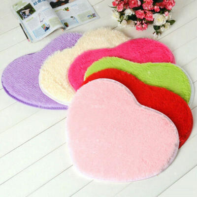 

Fluffy Rugs Anti-Skid Shaggy Area Rug Dining Room Home Carpet Floor Mat 30x40cm