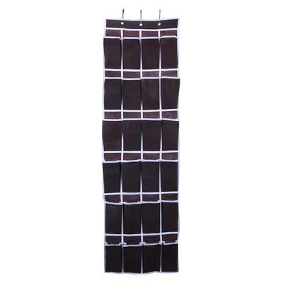 

24 Pockets Non-Woven Hanging Storage Bag Behind Doors Shoes Sorting Bag