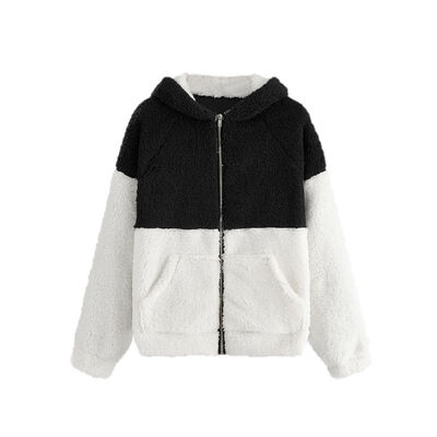 

Casual Faux Fur Coat Women 2019 Autumn Winter Warm Soft Zipper Leopard Fur Jacket Female Plush Overcoat Pocket Casual Outwear