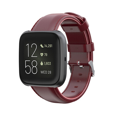 

ECSEM Watch Strap for Fitbit Versa 2Fitbit VersaFitbit Versa Lite Genuine Leather Band Wristband Bracelet for Fitbit Versa 2, ECSEM Watch Strap for Fitbit VersaFitbit Versa Lite Genuine Leather Band Wristband Bracelet for Fitbit Versa Smart Watch