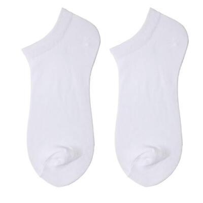 

5 Pair Men Solid Color Breathable Cotton Sport Sneaker Elastic Short Ankle Socks