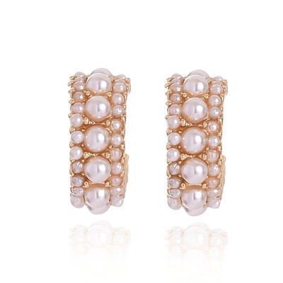 

Fashion Geometric Pearl Ball Small Earrings For Women Jewelry Accessories