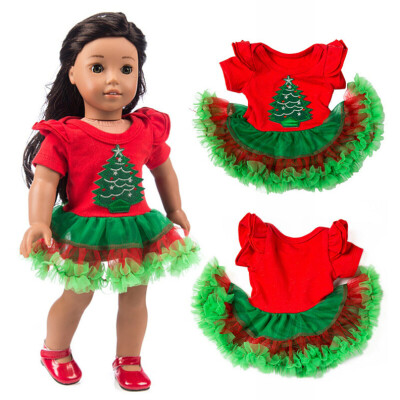 

〖Follure〗Chirstmas Clothes Dress For 18 Inch American Boy Doll Accessory Girl Toy