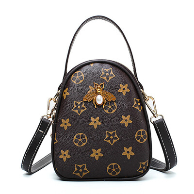 

posture&womens bag old flower European&American fashionable old flower handbag one-shoulder bag one-shoulder bag