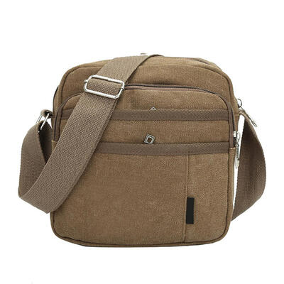 

Men Mini Canvas Casual Travel Shoulder Cross Body Bag Handbag Messenger Bag