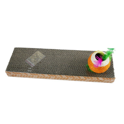 

Cat Scratching Board Pet Kitten Toys Cat Scratcher Catnip Sisal Scratch Pad Cat Claw Training Toys Pet Product