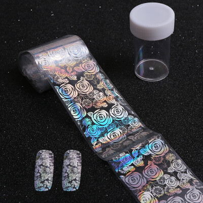 

Toponeto Roses Major Design Nail Art Foil Stickers Transfer Decal Tips Manicure DIY