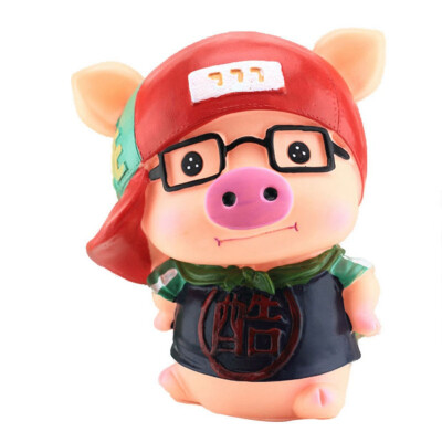 

181822 CmHome Fashion Cartoon Cute Pig Piggy Bank Silicone Piggy Bank Home Decoration Child Gifts