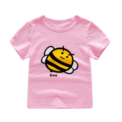 

Baby Boy Girl T-Shirt Short Sleeve Cartoon Printed T-Shirts For Kids Tops Tees T-Shirts Casual Blouse