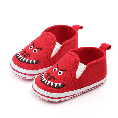 

Newborn Baby Boy Girl Shoes First Walkers Baby Moccasin Shoes Canvas Prewalkers for Kids Crib Shark mouth Toddler Shoes