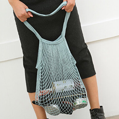 

Large Mesh Shopping Bag Durable Reusable Fruit Storage Handbag Shopping Bag