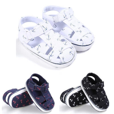 

Toddler Baby Boy Girl Summer Sandals Infant Soft Crib Shoes 0-6 6-12 12-18 Month