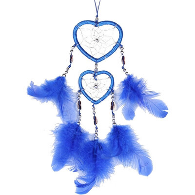 

6 Color Handmade Colorful Dreamcatcher Wind Chimes Indian Style Feather Pendant Dream Catcher Hanging Gift Home Decor