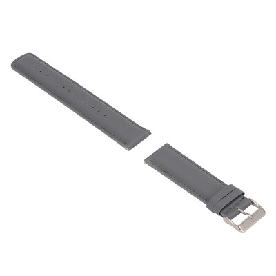 

〖Follure〗Replacement Leather Soft Band Strap For Garmin Fenix Chronos GPS Watch BK