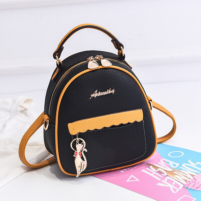 

In summer the Korean version of the new womens trendy Korean version has a single shoulder slant bag backpack double shoulder f
