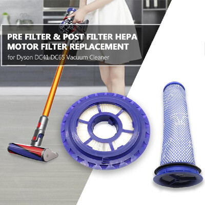 

Pre Filter & Post Filter HEPA Motor Filter Replacement for Dyson DC41 DC65 Vacuum Cleaner