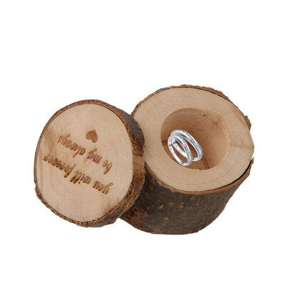 

Gobestart A Pair Manual Wood Wedding Ring Box Shabby Personalized Rustic Wedding Ring Box