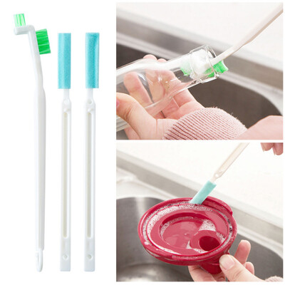 

Siaonvr Small Sponge Bottle Cleaning Brush Kitchen Thermos Teapot Cleaner Tool 3Pcs