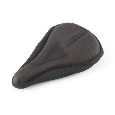 

MTB Bicycle Saddle Seat Cover Black Bike Cushion Soft Mat Replacement Wrap Parts