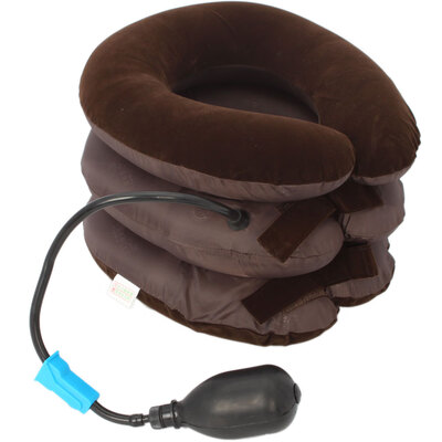 

3 Layers Pneumatic Cervical Spine Vertebra Tractor Treatment w Inflatable Ball