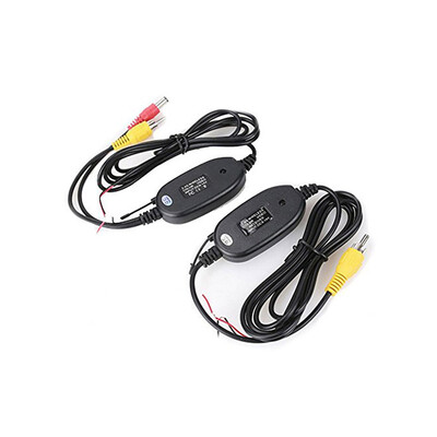 

12V Long Distance 24Ghz Wireless Rear View Camera RCA Video Transmitter&Receiver Kit for Car Rearview Monitor